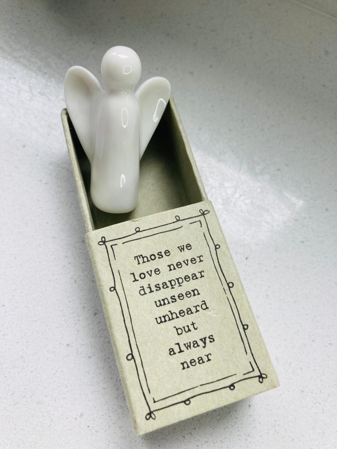 Those We Love Never Disappear’ Matchbox Angel
