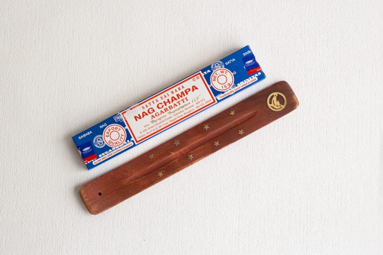 Incense Sticks and Wood Ash-catcher