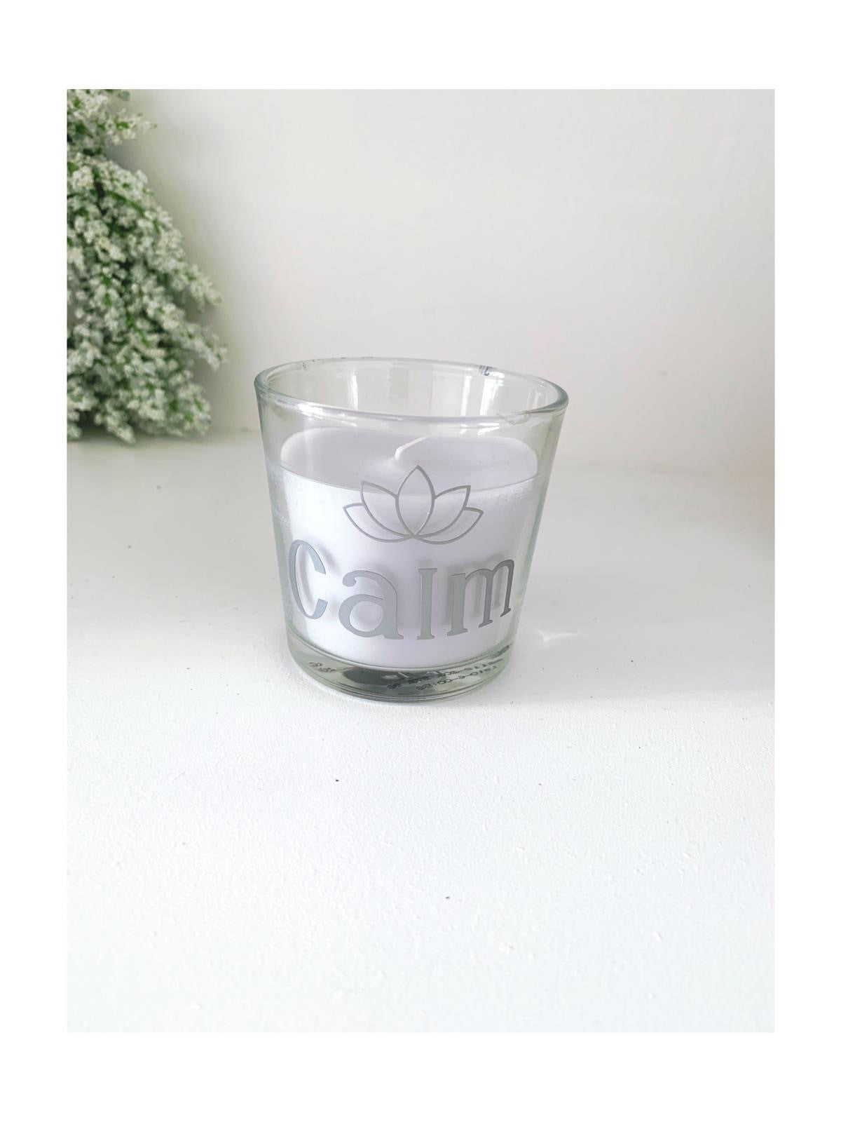 Calm Meditation Candle
