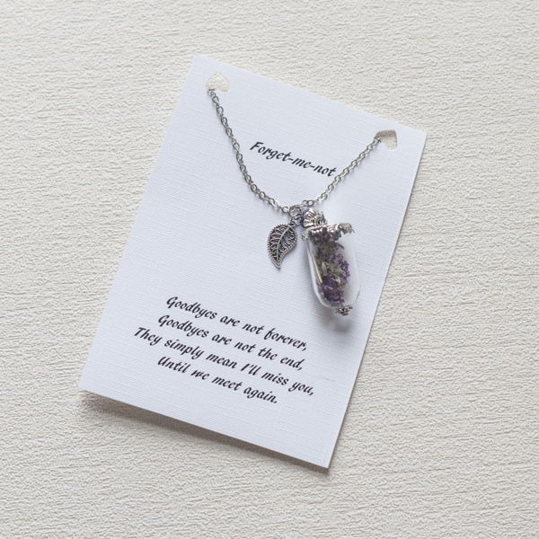 Forget Me Not Necklace