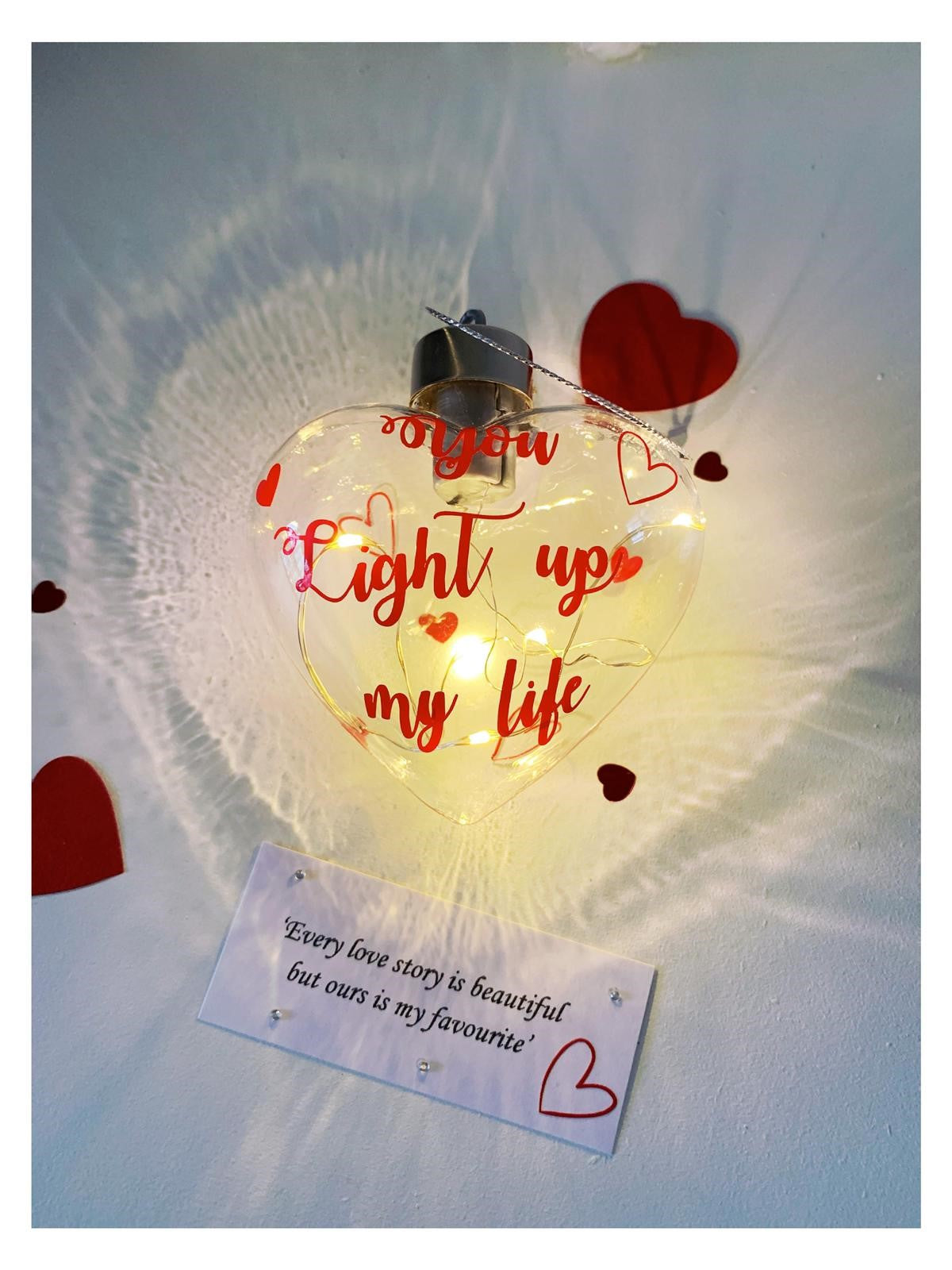 A Hanging Love Heart