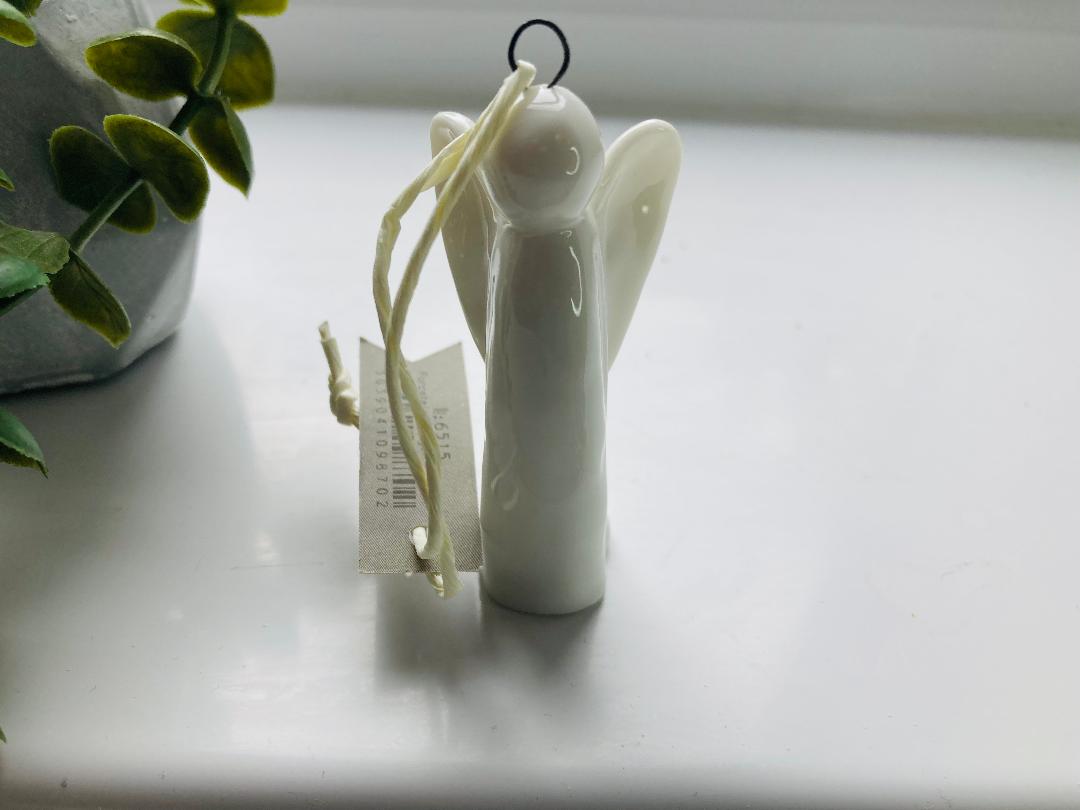 Porcelain Hanging Angel
