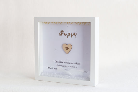 Personalised Pet Bereavement Frame