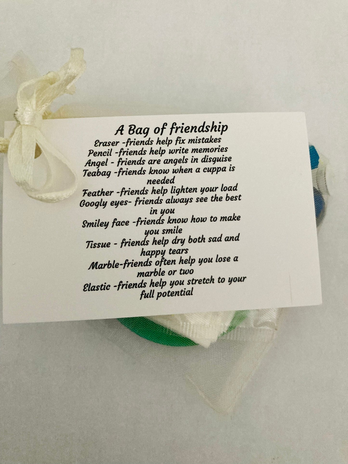 A bag of friendship