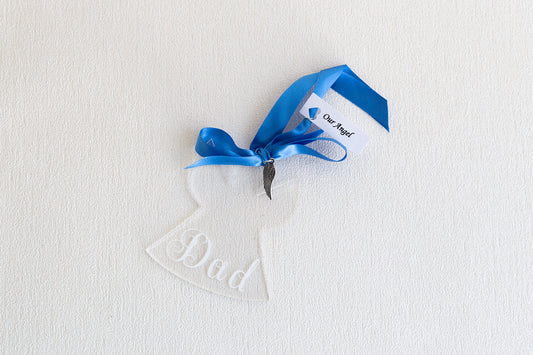 Dad Angel Wing Charm Decoration