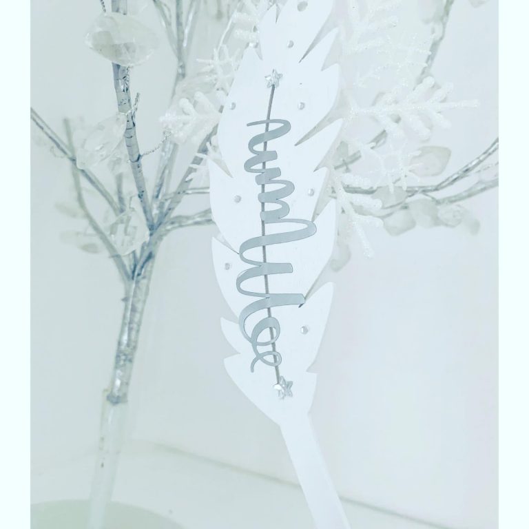 Mum Feather Hanging House Decoration