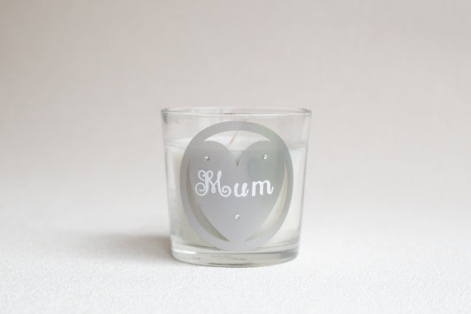 Personalised Mum Memorial Candle