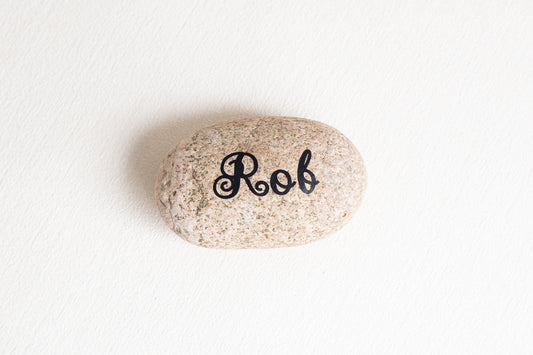 Personalised Memorial Pebble