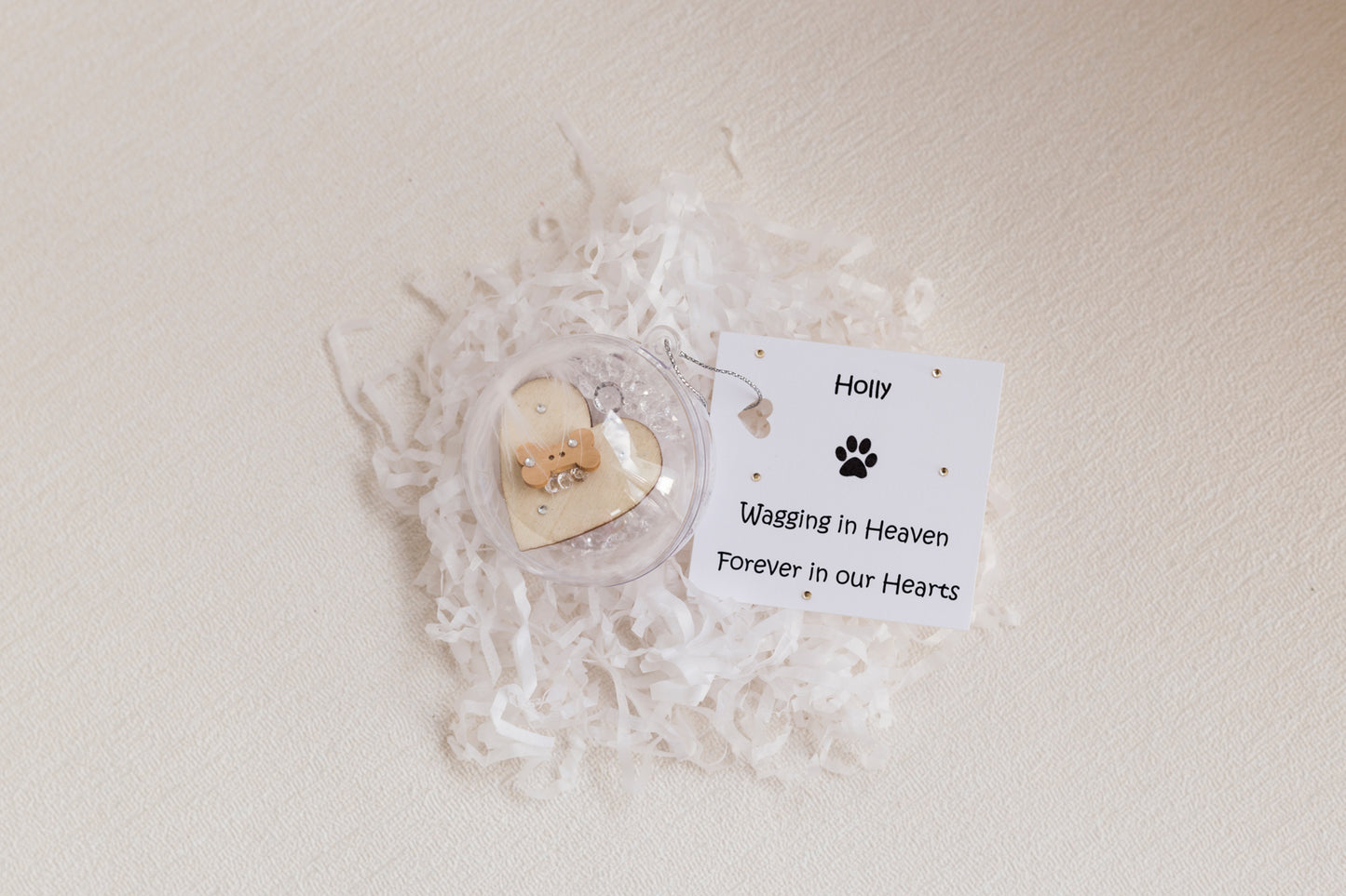 Dog Bereavement Memorial Bauble
