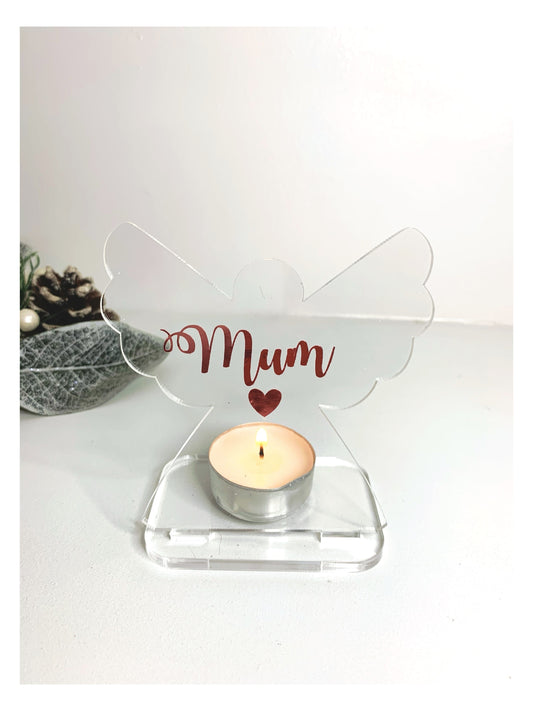 Guardian Angel Mum Tea Light Holder