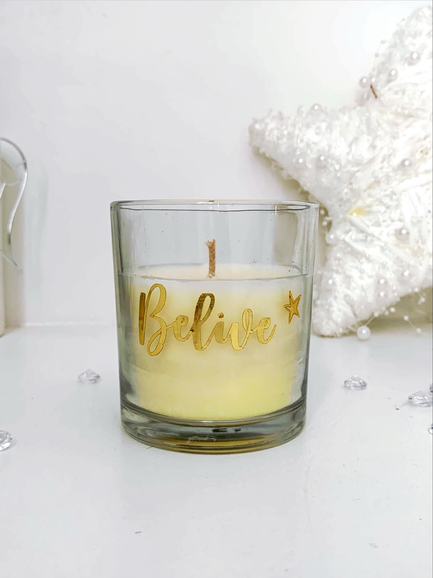 Believe Law of Attraction Candle