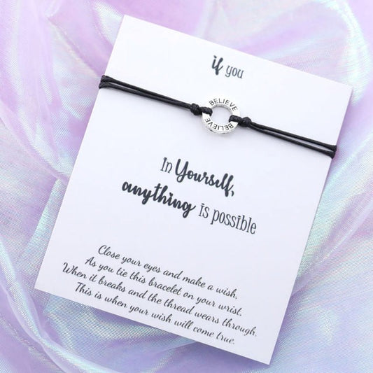 Believe In Yourself Bracelet