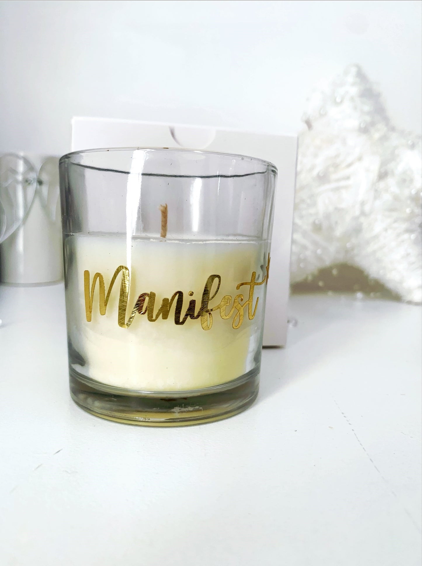 Law Of Attraction Manifest Candle