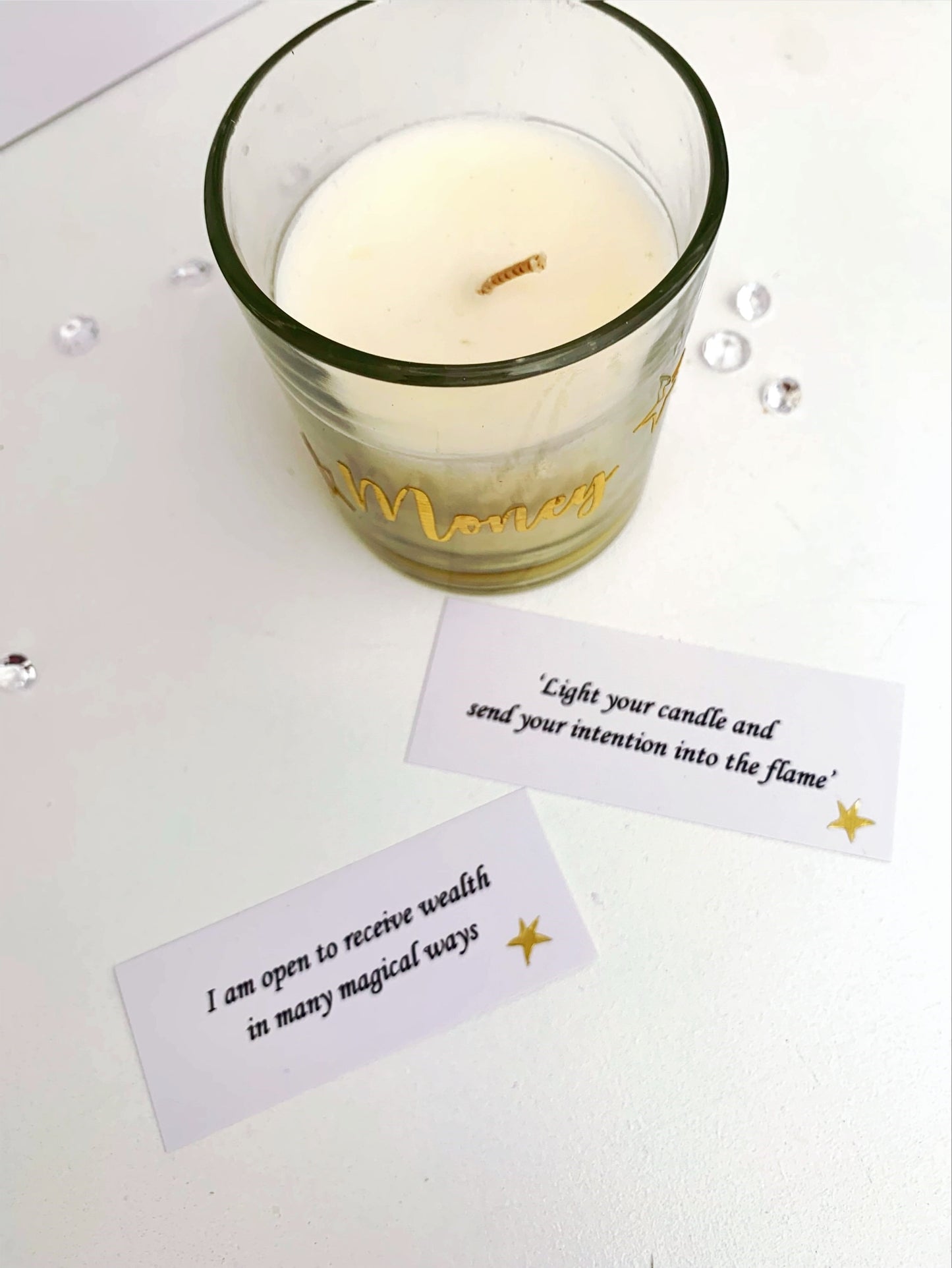 Law Of Attraction Money Candle