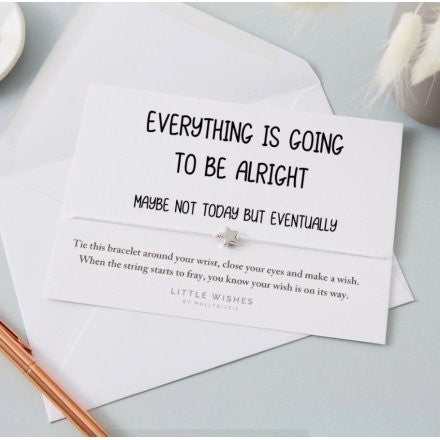 Everything is going to be alright Bracelet