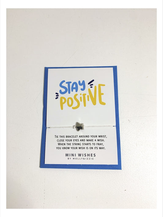 Think Positive Wish Card